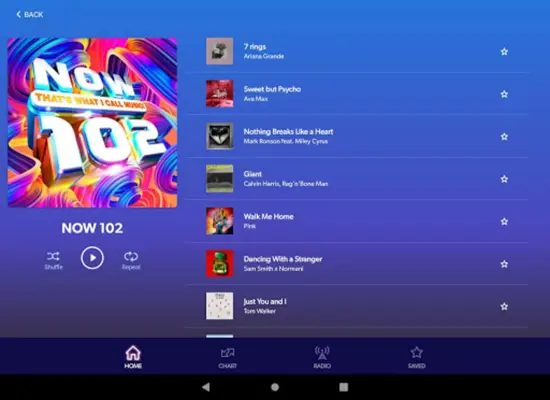 NOW Music App android App screenshot 0