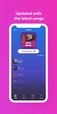 NOW Music App android App screenshot 2